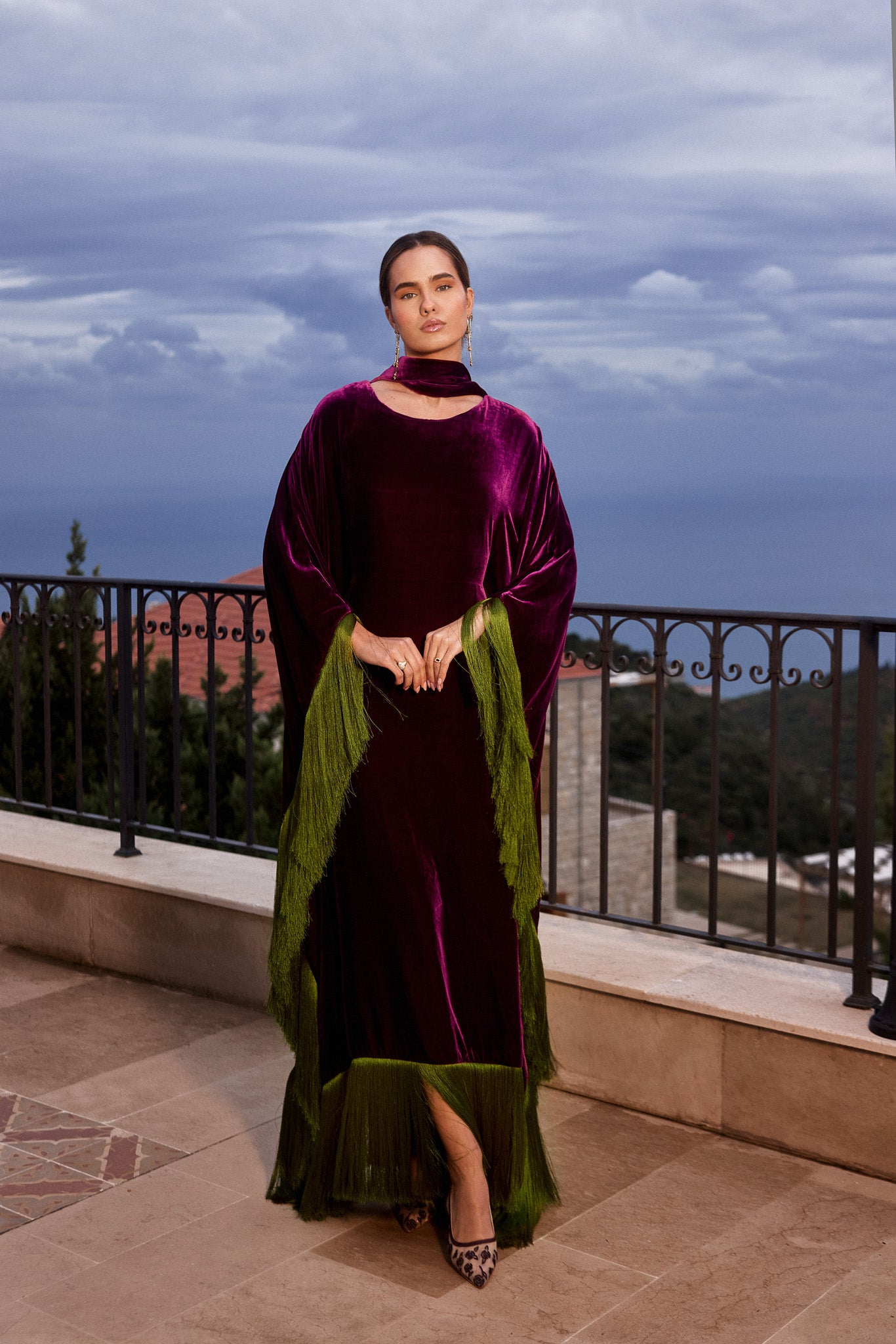 Layl Silk Kaftan