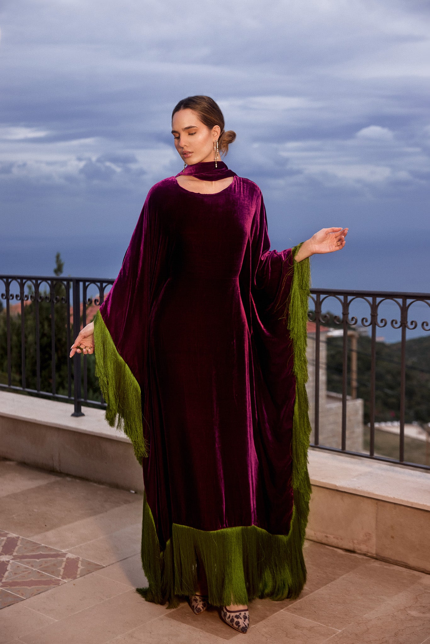 Layl Silk Kaftan