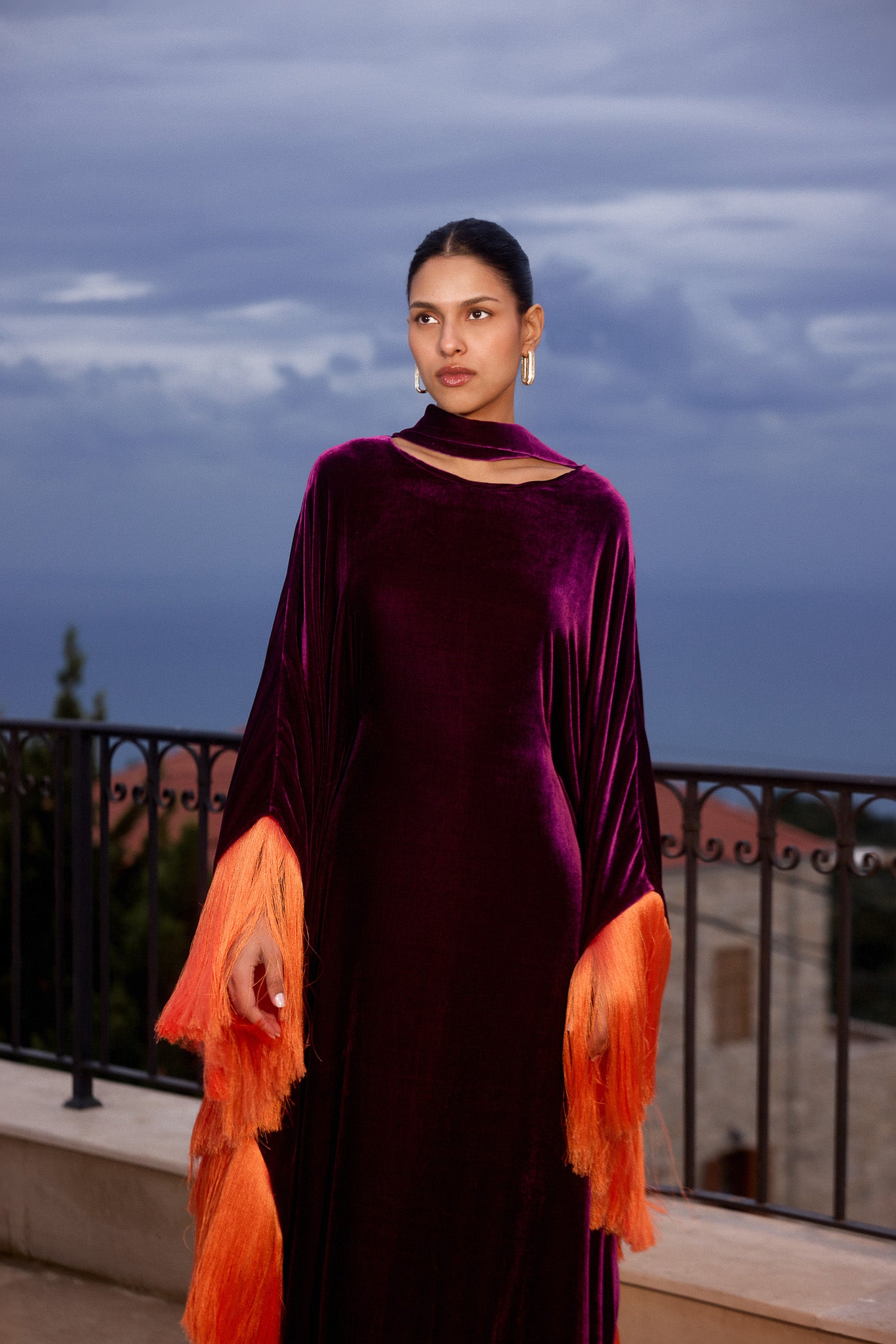 Layl Silk Kaftan